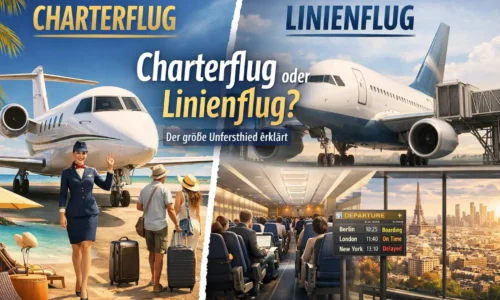 Charterflug oder Linienflug? Der große Unterschied erklärt